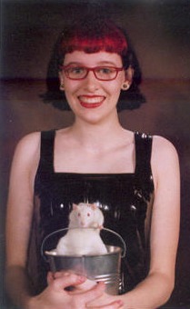 Sarah Ball with Rotten Rattin