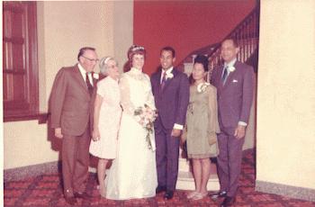 my parents wedding photo