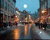 Night shot on the rue St-Louis