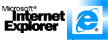 Click to download the latest version of Internet Explorer