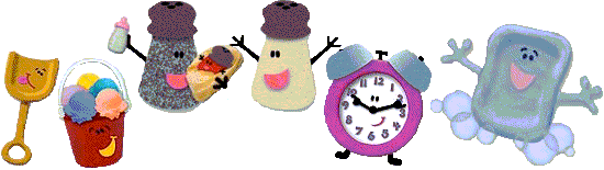 Blues Clues cast bar