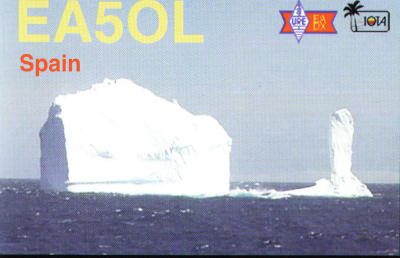 EA5OL's Picture/QSL Card