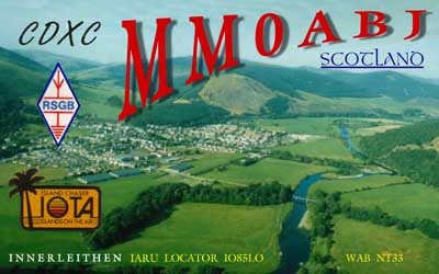 MM0ABJ's Picture/QSL Card
