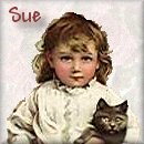 Victorian Girl and Kitty