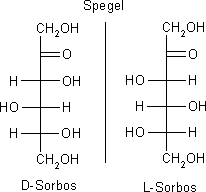 D-sorbos och L-sorbos.
