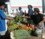 Trinidad vegetable market