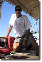 Bill Hall on deck