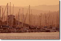 Ventur Harbor Sunset