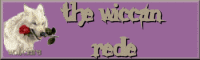 The Wiccan Rede