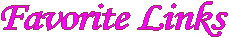 Favorite Links