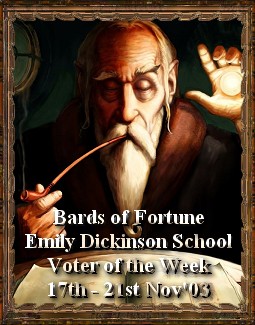 Click on this award to visit my Awards Page