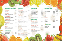 Energy Menu