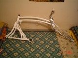 Jakes's White Swing Bike