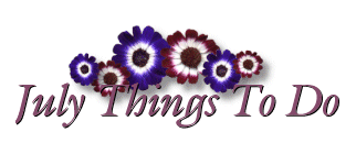 July Activities