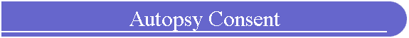 Autopsy Consent