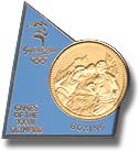 Pin and Coin set - Boxing pin
