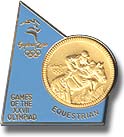 Pin and Coin set - Equestrian pin