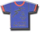 T-Up for the Games pin