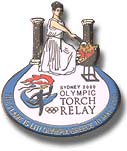 Olympia Lighting Ceremony Pin