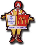 Ronald McDonald pin