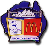 McDonald Sydney/Australia pin