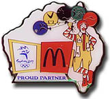 McDonald Map/Pictograms pin