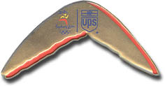 UPS Boomerang Sydney 2000 pin