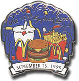 McDonalds 1 Year to Go Pin
