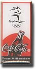 Coca-Cola Red Square pin