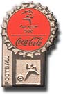 Football - Coke Pictogram Pin