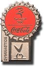 Gymnastics - Coke Pictogram Pin