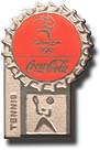 Tennis - Coke Pictogram Pin