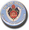 Sky Blue Olympic Fire Protection Pin