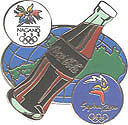 Coke Sydney 2000 Sponsor Pin