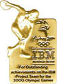 IBM Discus Gold Pins