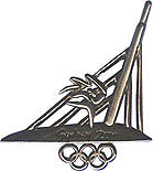 Sydney 2000 Sail Silver Pin