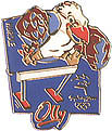 Mascot Sport Olly Hurdle Pin