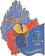 Mascot Sport Syd Swimming Pin