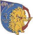 Mascot Sport Millie Archery Pin
