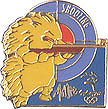 Mascot Sport Millie Shooting Pin
