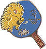 Mascot Sport Millie Table Tennis Pin