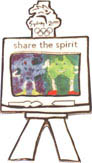 Share the Spirit Australia Pin