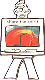 Share the Spirit High Jump Pin