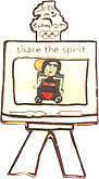 Share the Spirit Paralympian Pin
