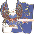 Mascot Sport Olly Diving Pin