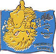 Mascot Sport Millie Synchronised Swimming Pin