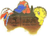 IBM Mascots Group Pin