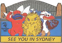 Mascots Harbor Bridge Pin