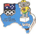 AOC, Willy Oval Pin