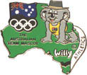 AOC, Willy Oval Pin